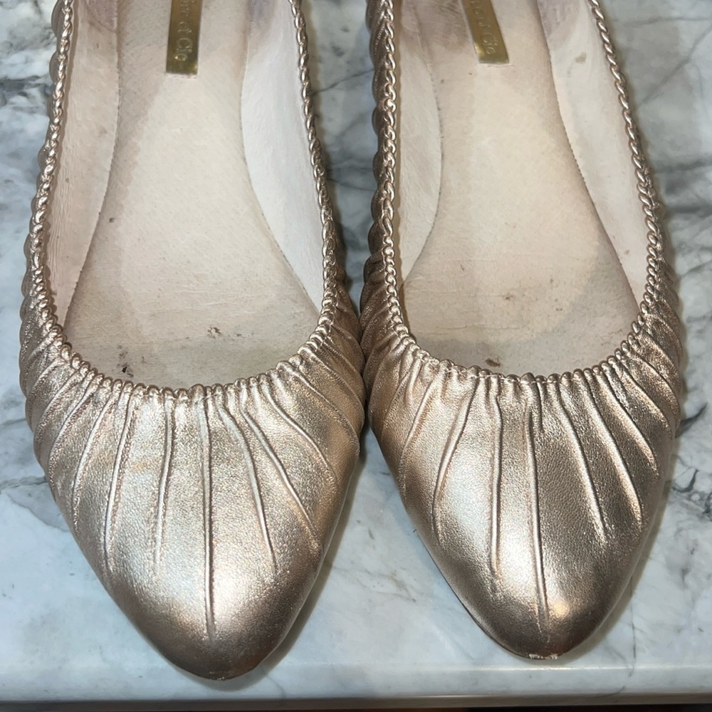 Louise et Cie Rose Gold Flats